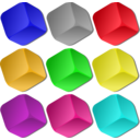 download Game Marbles Cubes clipart image with 0 hue color