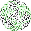 download Celtic Knot clipart image with 90 hue color