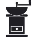 download Kitchen Icon Coffee Grinder clipart image with 270 hue color