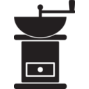 download Kitchen Icon Coffee Grinder clipart image with 0 hue color
