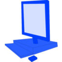 download Red Computer clipart image with 225 hue color