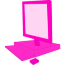 download Red Computer clipart image with 315 hue color