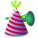 download Birthday Icon clipart image with 45 hue color
