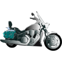 download Motorbike clipart image with 180 hue color