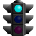 download Traffic Light Red Dan Ge 01 clipart image with 180 hue color