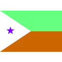 download Djibouti clipart image with 270 hue color