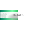 download Debit Card Icon clipart image with 45 hue color