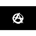 download Anarchist clipart image with 315 hue color