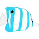 download Tropical Fish clipart image with 135 hue color