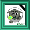 download Sheep Dead Smiley Emoticon clipart image with 135 hue color