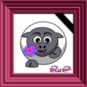 download Sheep Dead Smiley Emoticon clipart image with 315 hue color