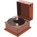 download Phonograph Player clipart image with 0 hue color