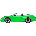 download Draft Form Porsche Carrera Gt clipart image with 135 hue color