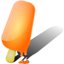 download Orange Ice clipart image with 0 hue color