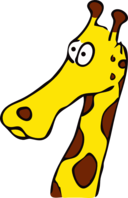 Drawn Giraffe