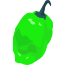 download Habanero Pepper clipart image with 90 hue color