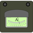 download Ampermeter clipart image with 45 hue color