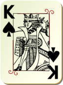 Guyenne Deck King Of Spades