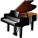 download Piano clipart image with 0 hue color
