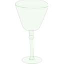 download Wine Glass Empty clipart image with 225 hue color