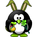 download Bunny Penguin clipart image with 45 hue color