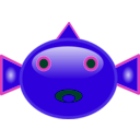download Bofish clipart image with 270 hue color