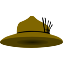 download Scout Hat clipart image with 0 hue color