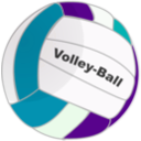 download Volleyball clipart image with 180 hue color
