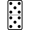 download Domino Set 25 clipart image with 0 hue color