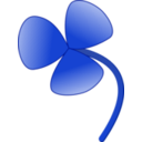 download Three Leaves Clover clipart image with 135 hue color