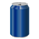 download Green Soda Can clipart image with 90 hue color
