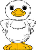 Standing Duck