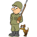 download Army 2 clipart image with 0 hue color