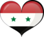 Syria Heart Flag