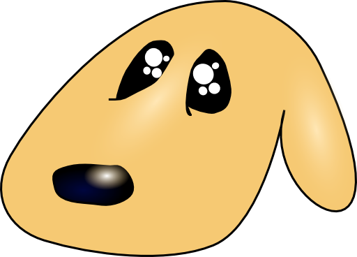 Cute Sad Dog
