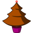 download Xmas Tree clipart image with 315 hue color