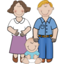 download Family 1 clipart image with 0 hue color