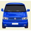 download Roter Vw Bus clipart image with 225 hue color