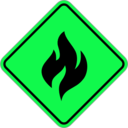 download Fire Alert clipart image with 90 hue color