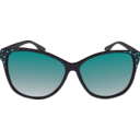 download Purple Sunglasses clipart image with 270 hue color