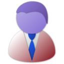 download Business Person clipart image with 225 hue color