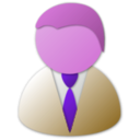 download Business Person clipart image with 270 hue color