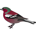 download Male Chaffinch clipart image with 315 hue color