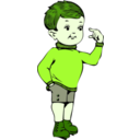 download Little Boy clipart image with 45 hue color