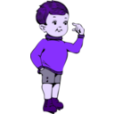 download Little Boy clipart image with 225 hue color
