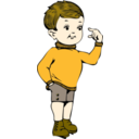 download Little Boy clipart image with 0 hue color