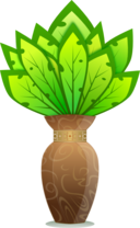 Plant And Vase Planter