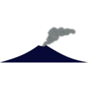 download Volcano 2 clipart image with 135 hue color