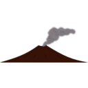 download Volcano 2 clipart image with 270 hue color