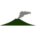 download Volcano 2 clipart image with 0 hue color